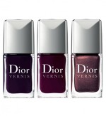 Nouveaux vernis violets hypnotiques de Dior