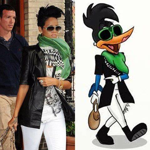 Rihanna vs Woody Woodpecker