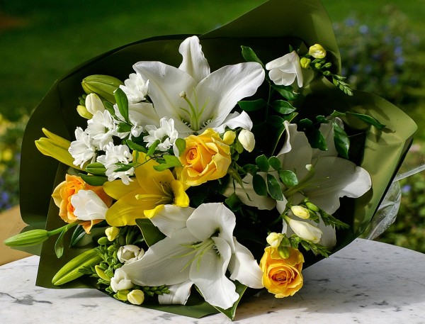bouquet de fleurs - conseil des fleurs de Hollande