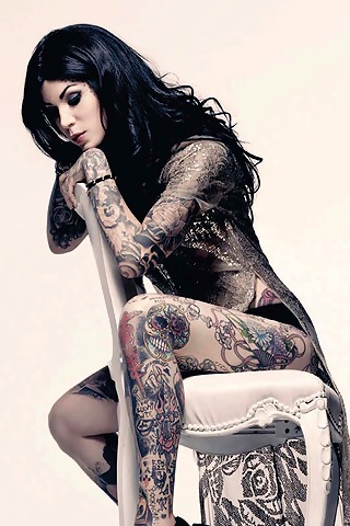 Kat Von D tatouages - tatouages femme