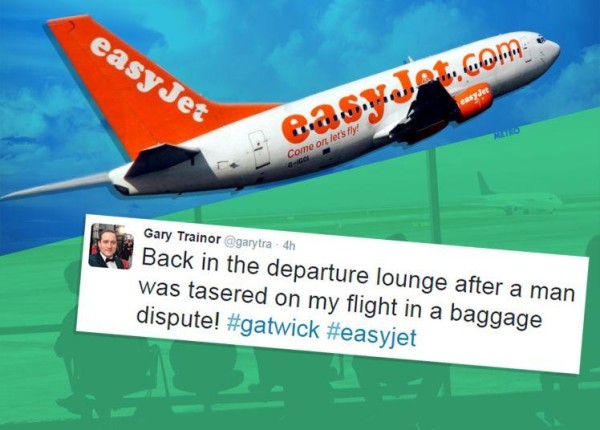 easyjet taser - excédant bagage easyjet - bad buzz easyjet